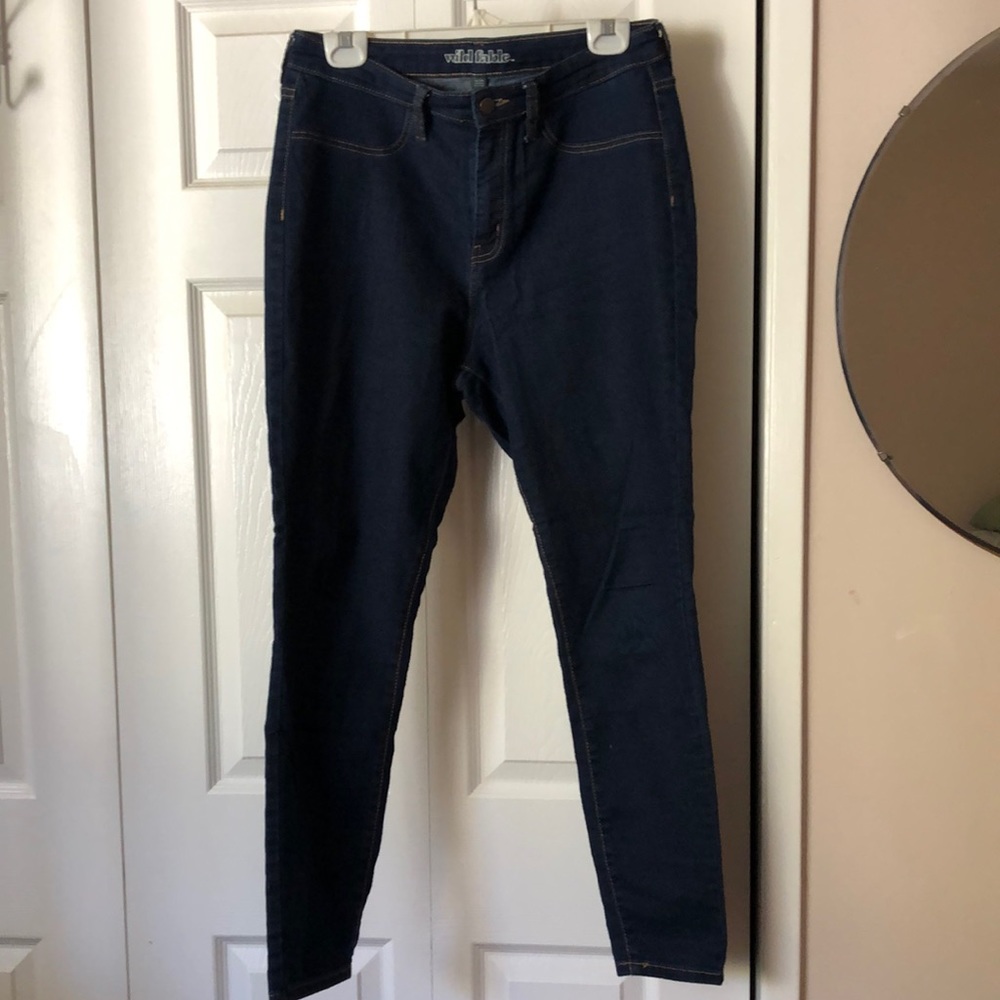 Wild fable high rise skinny